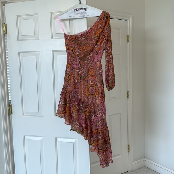 BCBG one shoulder asymmetrical dress - Picture 3 of 5